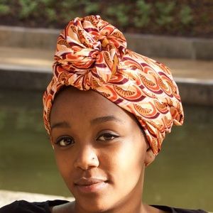 African Print Head Scarf/wrap